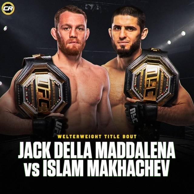 이슬람 마카체프는 16일(한국시간) 미국 뉴욕주 뉴욕시 매디슨 스퀘어 가든에서 잭 델라 마달레나와 UFC 322 메인 이벤트 웰터급 타이틀전을 치른다. 사진=챔피언십 라운드 SNS