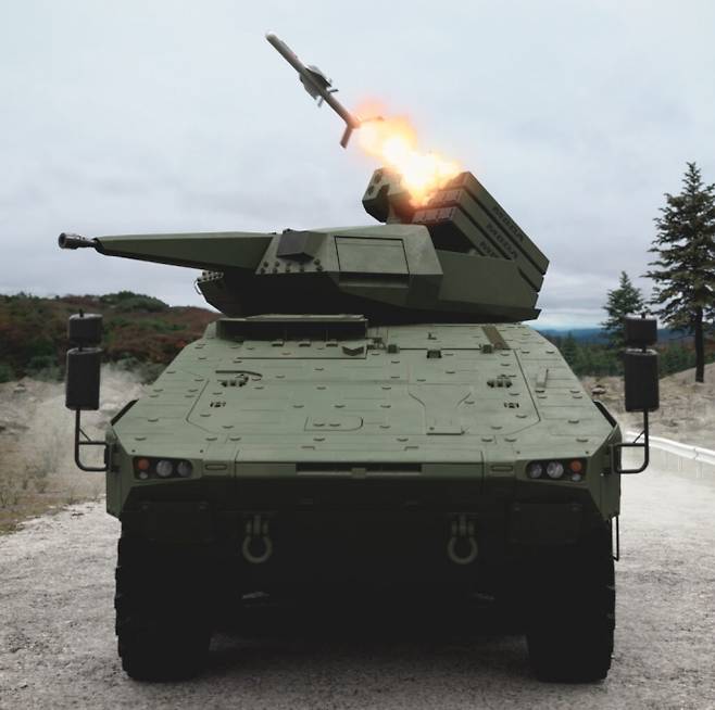 스카이레인저 30에서 발사되는 SADM 상상도. 출처 X/@ELMObrokenWings