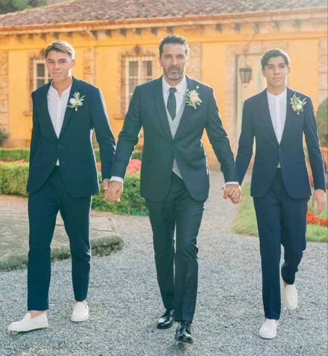 루이스 부폰(왼쪽)과 잔루이지 부폰. 잔루이지 부폰 SNS