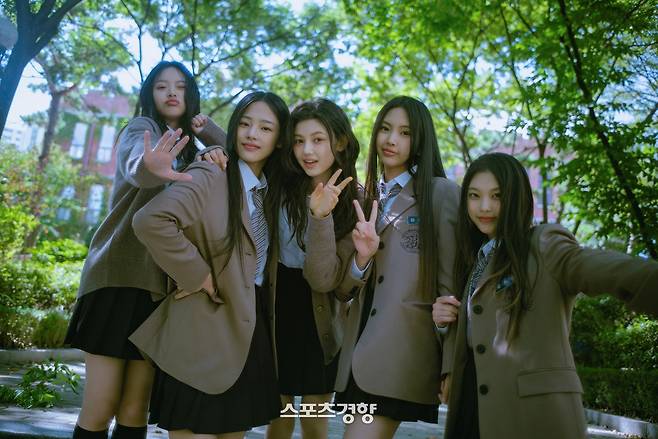 멤버 전원이 어도어로의 복귀를 선언한 그룹 뉴진스. 어도어 제공