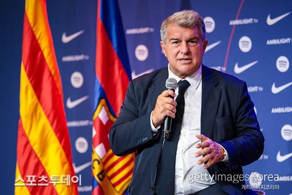 주안 라포르타 회장 / 사진=GettyImages 제공