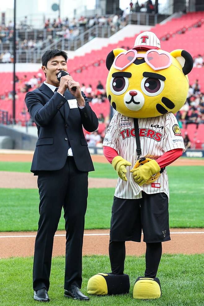 ▲ 박종혁은 운동 능력을 갖춘 내야수 자원으로 구단의 기대를 모으고 있다 ⓒKIA타이거즈