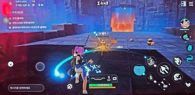 - 제한 시간 내에 클리어해야 하는 필드 던전