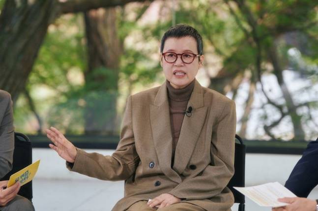 박미선이 유방암 투병 전반에 대해 직접 들려줬다. 사진=tvN '유퀴즈'