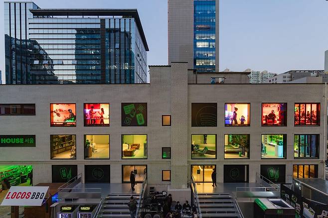 스포티파이가 서울 성수동 앤더슨씨에 마련한 체험형 공간 '스포티파이 하우스 서울' / 스포티파이 제공