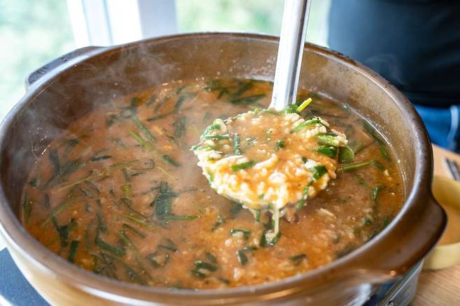 빠가사리 인삼어죽