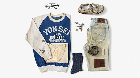 Clothes and shoes worn by student activist Lee Han-yeol during the democratization movement rallies at Yonsei University, which were designated ″preliminary cultural heritage″ on Nov. 11. [KOREA HERITAGE SERVICE]