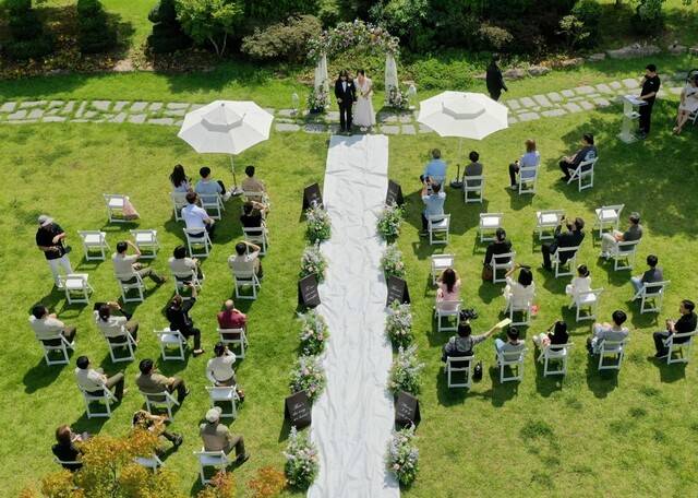 전북 정읍 내장산 국립공원 공공예식장. 기획재정부