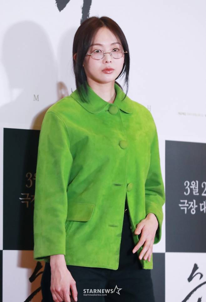 배우 금새록이 19일 오후 서울 CGV용산아이파크몰에서 진행된 영화 '승부' VIP시사회에 참석해 포즈를 취하고 있다. /2025.03.19 /사진=이동훈 photoguy@