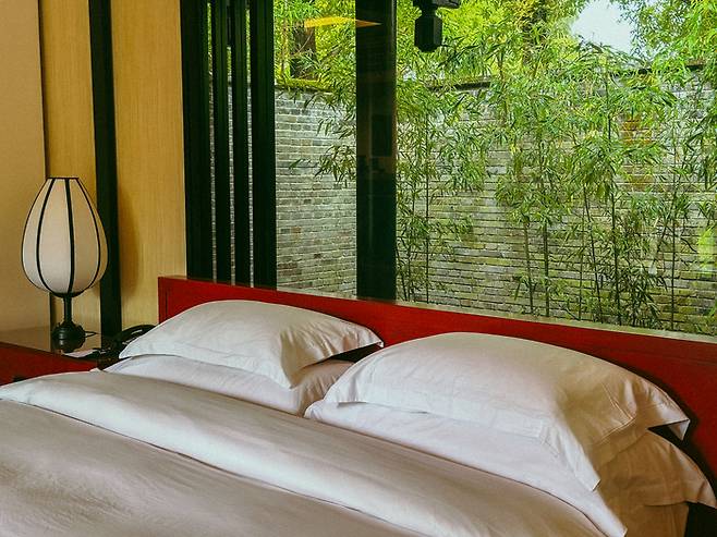 반얀트리 제트풀 빌라 객실 내부/ 사진=권효정 여행+ 기자