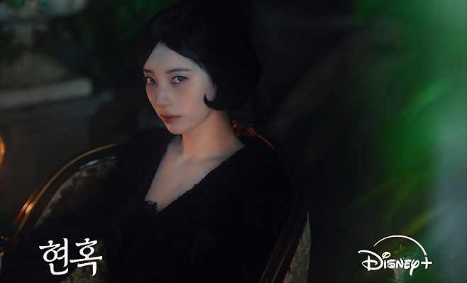 내년 공개되는 디즈니플러스 오리지널 ‘현혹’에 출연하는 배우 수지 [디즈니플러스]