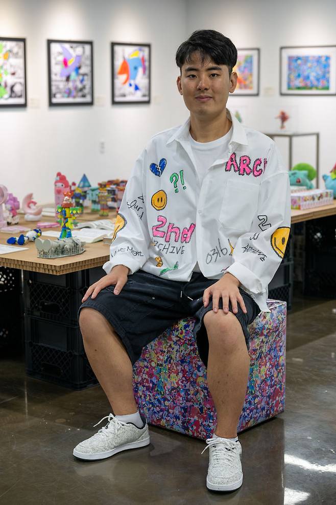 [서울=뉴시스] 로봇으로 세상과 소통하는 로봇작가 황성제씨 (사진=황성제씨 제공) 2025.11.14. photo@newsis.com *재판매 및 DB 금지