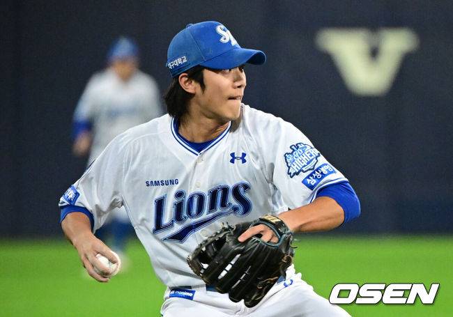 [OSEN=조은정 기자] 삼성 라이온즈 이재현. 2025.10.21 /cej@osen.co.kr