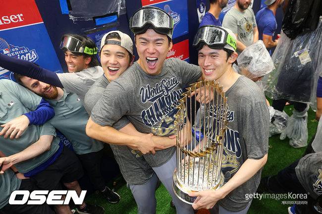 [사진] 좌측부터 오타니 쇼헤이-야마모토 요시노부-사사키 로키 ⓒGettyimages(무단전재 및 재배포 금지)