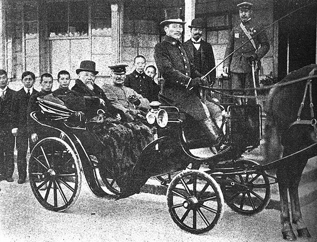▲ 마차를 타고 통감부로 향하고 있는 이토 히로부미. ⓒ 위키페디아