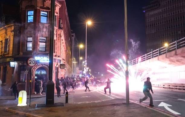 수많은 사건 사고를 남긴 영국의 '가이 포크스의 밤' 행사. 출처=더선