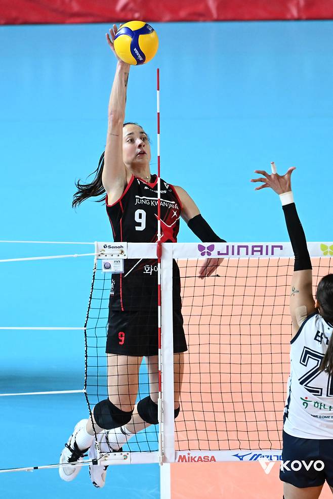 정관장 자네테. 제공 | 한국배구연맹