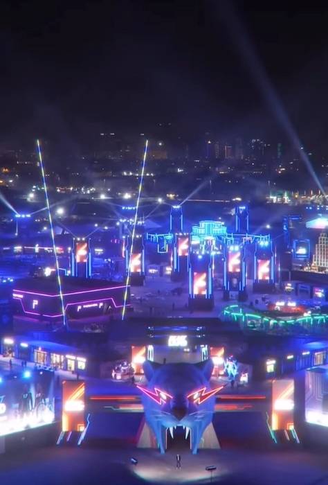 세계 1위 미국인 유튜버 미스터 비스트가 사우디아라비아에 자신의 테마파크 '비스트랜드'를 13일 개장했다. 〈사진=인스타그램 캡처〉