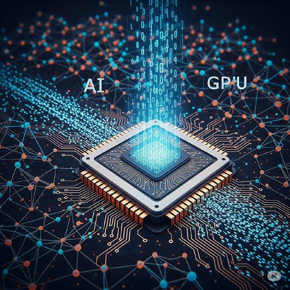 AI는 대용량 메모리와 많은 GPU를 기본으로 한다. 많은 에너지가 필요하다. 국내 연구팀이 저전력으로 높은 성능을 보여주는 핵심 기술을 개발했다. [사진=gemini]