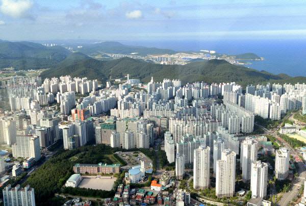 부산지역 아파트.