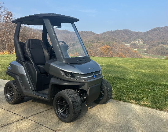 AI와 자율주행 기술을 결합한 1인승 카트. (메이트모빌리티 제공)