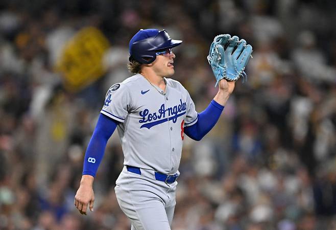 키케 에르난데스가 팔꿈치 수술로 월드베이스볼클래식에 불참한다. 사진은 다저스에서 활약한 키케. /사진=로이터