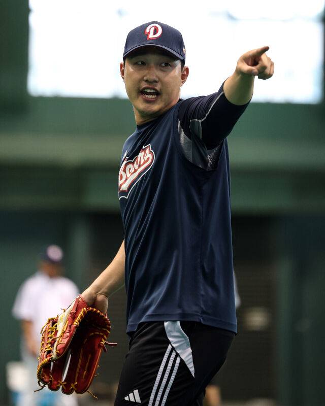 두산 베어스 김인태./두산 베어스