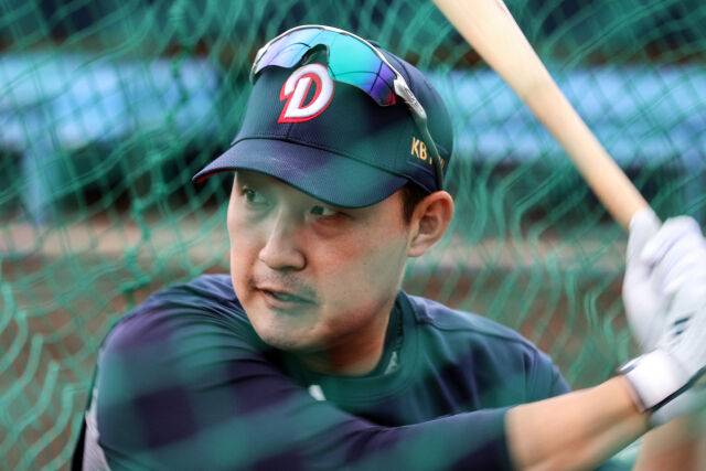 두산 베어스 김인태./두산 베어스