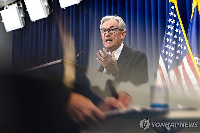 제롬 파월 미국 연방준비제도(Fed·연준) 의장 [EPA 연합뉴스 자료사진. 재배포 및 DB 금지]