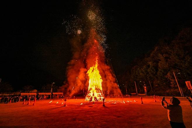 제30회 민둥산 은빛 억새 축제 폐막식 [정선군 제공. 재판매 및 DB 금지]