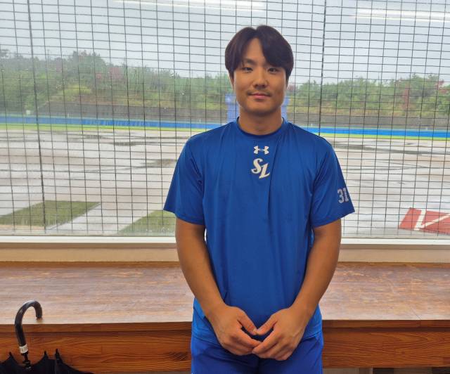 삼성 라이온즈의 윤정빈. 채정민 기자