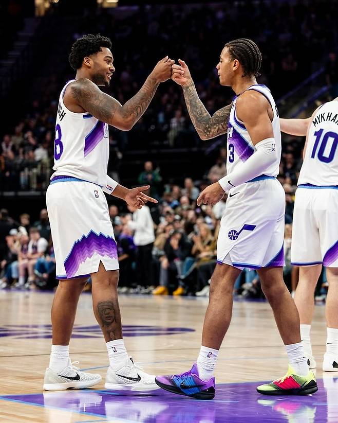 (왼쪽부터) 이사야 콜리어,키욘테 조지