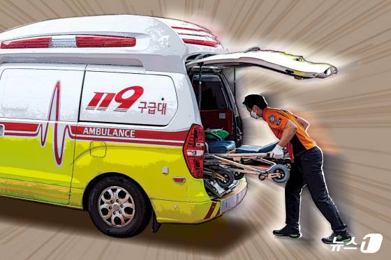국민 5명 중 1명이 '응급실 뺑뺑이'를 경험했다고 밝힐 정도로 응급의료체계 개편이 시급한 가운데 환자 이송을 도맡는 119 구급대와 치료를 담당하는 응급실 의료진 간 의견 차이가 장기간 좁혀지지 않고 있다. ⓒ News1 김지영 디자이너
