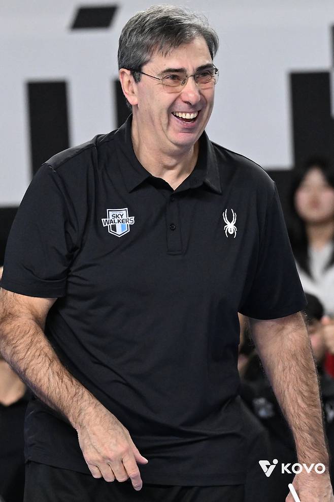 현대캐피탈 블랑 감독. 사진제공=KOVO