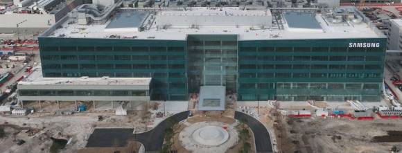 삼성전자의 미국 테일러 캠퍼스 오피스동 건물. [사진=테일러경제개발공사 링크드인]