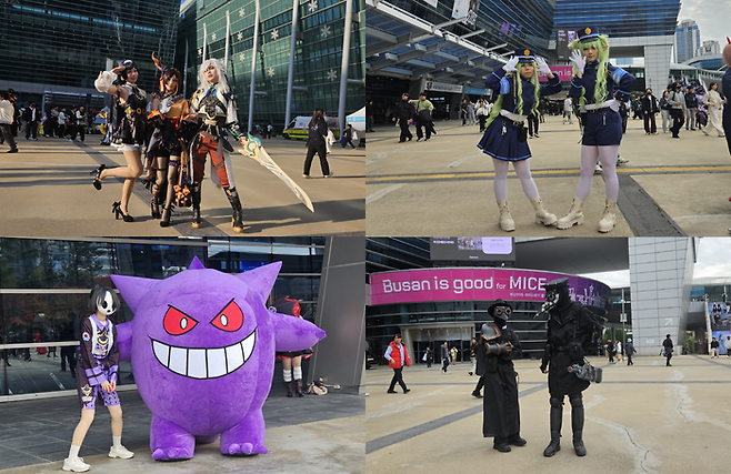 다양한 코스프레. [이가람 기자]
