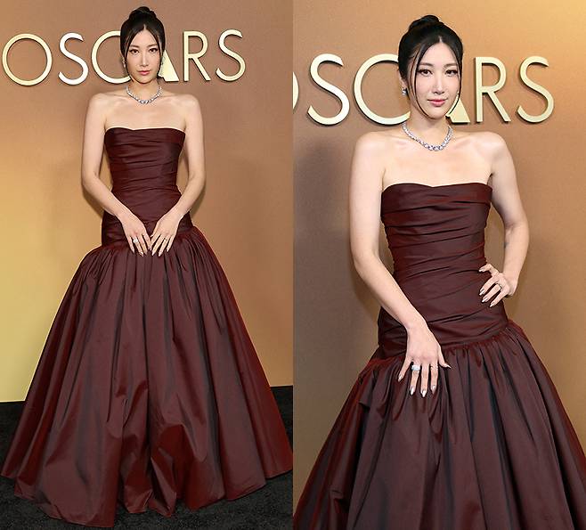 가수 겸 작곡가 이재가 16일(현지 시간) 미국 캘리포니아주 로스앤젤레스의 레이 돌비 볼룸에서 열린 제16회 거버너스 어워즈에 참석했다. //AFPNews=뉴스1, 마마르 할림