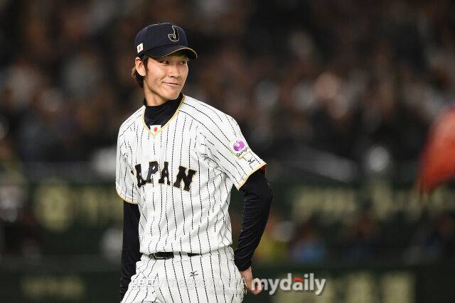 2015년 세계야구소프트볼연맹(WBSC) 프리미어12 대표팀 시절의 타케다 쇼타./게티이미지코리아