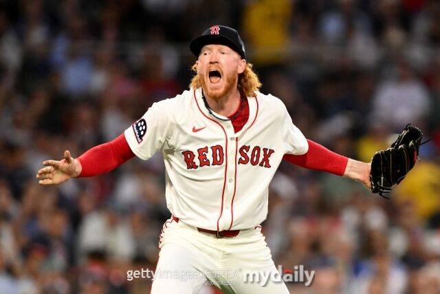 보스턴 레드삭스 더스틴 메이./게티이미지코리아