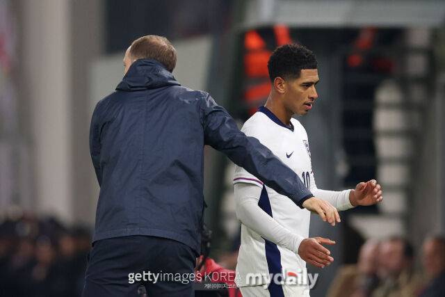 토마스 투헬 감독과 주드 벨링엄./게티이미지코리아