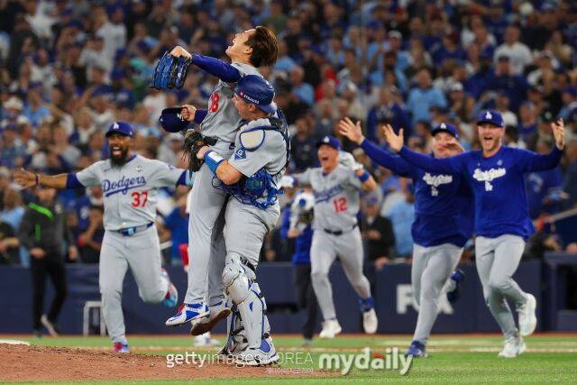 LA 다저스 선수들/게티이미지코리아