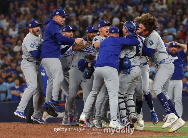 LA 다저스 선수들/게티이미지코리아