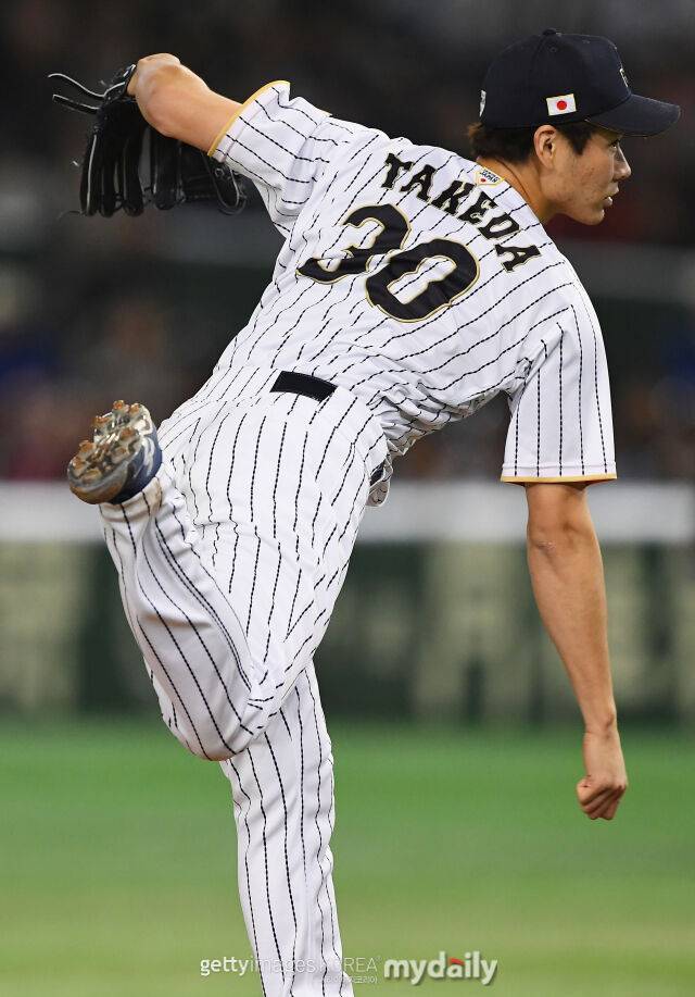 일본 대표팀 시절 타케다 쇼타./게티이미지코리아