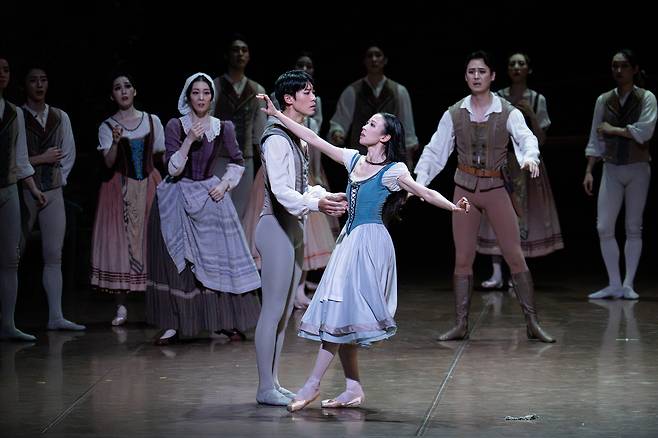 국립발레단 ‘지젤’ 의 박세은 김기완 [국립발레단 제공]