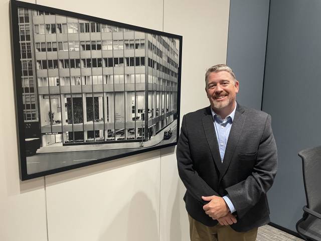 댄 올드로이드 JP모건자산운용 TDF 전략 총괄 포트폴리오 매니저 지난달 29일(현지 시간) 미국 뉴욕 맨해튼 JP모건 본사에서 서울경제신문과 인터뷰를 진행했다. 이정훈 기자