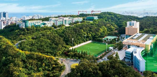 울산과학대학교 동부캠퍼스 전경