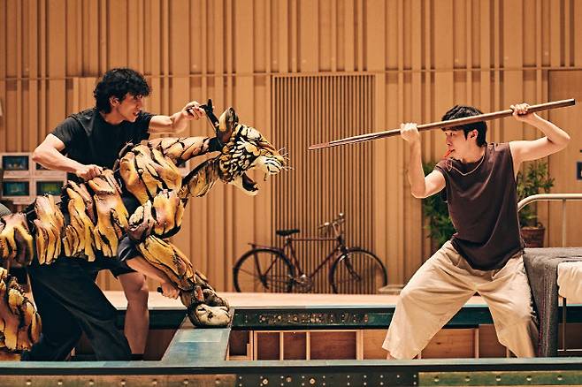 ‘라이프 오브 파이’ 퍼펫 연습 현장.ⓒ에스앤코