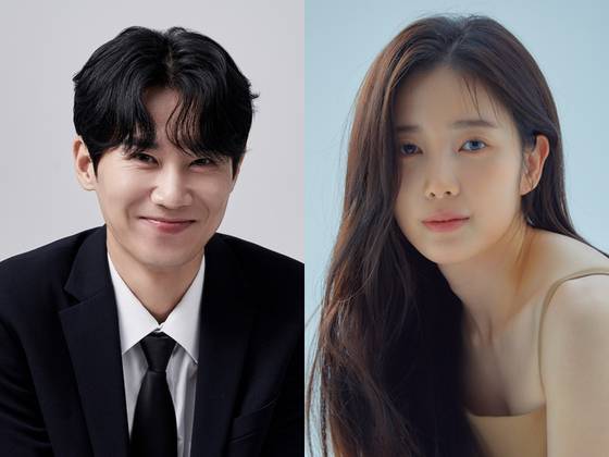 배우 이충구, 윤채경(왼쪽부터). PA엔터테인먼트 제공.