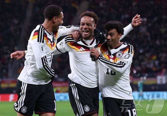 독일이 2026 북중미 월드컵 본선 진출을 확정했다. ⓒ AFP=뉴스1