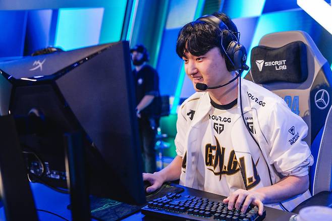 젠지e스포츠 시절 ‘페이즈’ 김수환. 사진 | 라이엇 게임즈